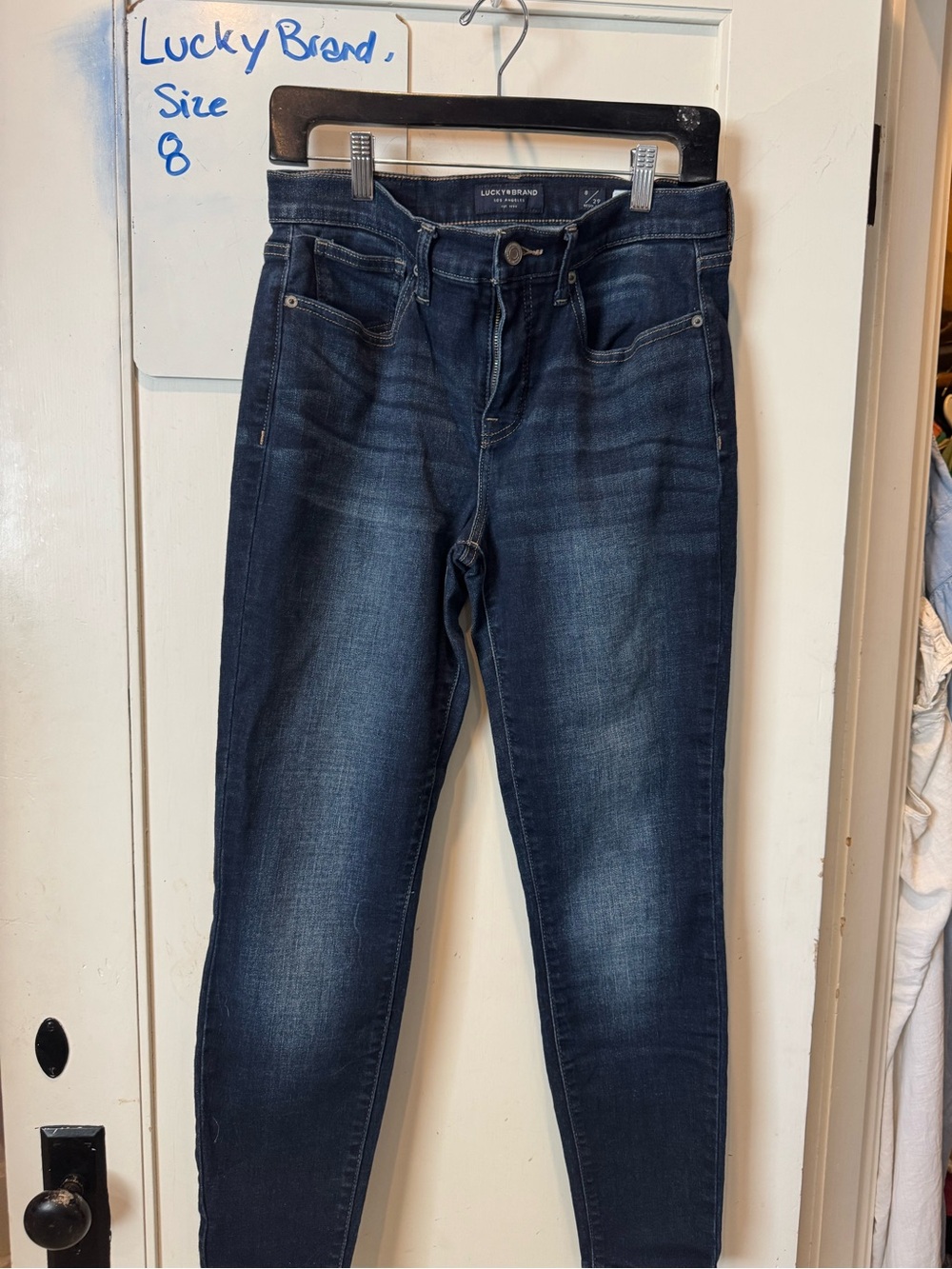 Lucky Brand Dark Indigo Skinny Jeans